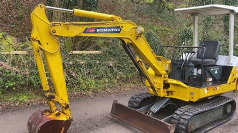 komatsu pc10 6 mini excavator|Refurbished Komatsu PC10.